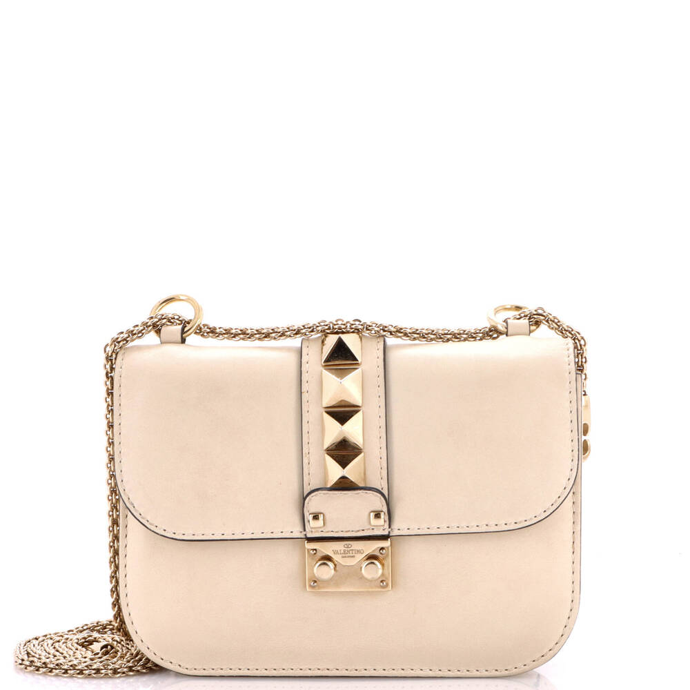 Valentino Garavani Small Glam Lock Shoulder Bag